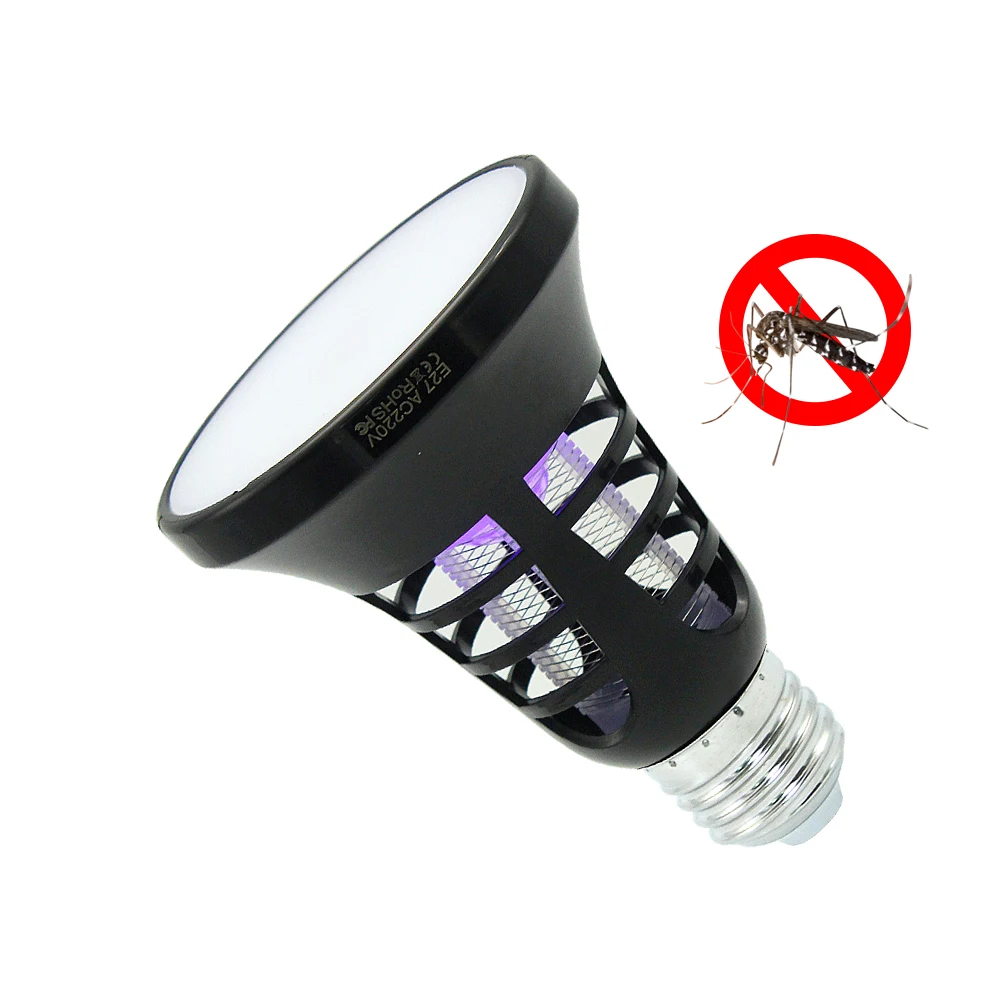 New 2 in 1 LED Mosquito Killer Lamp E27 220V Zapper Trap Insect Anti Repeller Killing Fly Bug Indoor Night Light
New 2 in 1 LED Mosquito Killer Lamp E27 220V Zapper Trap Insect Anti Repeller Killing Fly Bug Indoor Night Light