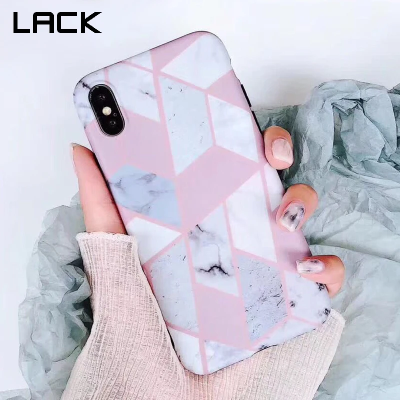 LACK Fashion Geometric Splice marble Soft IMD Phone Case For iphone XS Max X XR 6 6S 7 8 Plus Candy Color Frosted Back Cover HOT
LACK Fashion Geometric Splice marble Soft IMD Phone Case For iphone XS Max X XR 6 6S 7 8 Plus Candy Color Frosted Back Cover HOT