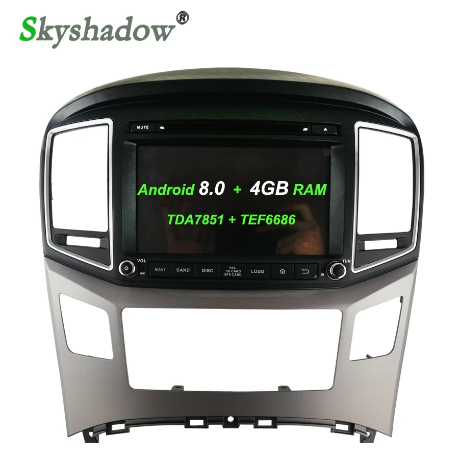 DSP IPS Android 8.0 4GB+32GB + 8Core Car DVD Player GPS map RDS Radio wifi Bluetooth 4.0 For HYUNDAI H1 Grand Starex 2016 2017
DSP IPS Android 8.0 4GB+32GB + 8Core Car DVD Player GPS map RDS Radio wifi Bluetooth 4.0 For HYUNDAI H1 Grand Starex 2016 2017