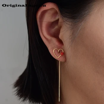 925 Silver Earrings Gold Filled Jewelry Handmade Heart-Shaped Oorbellen Boho Earrings For Women Pendientes
925 Silver Earrings Gold Filled Jewelry Handmade Heart-Shaped Oorbellen Boho Earrings For Women Pendientes