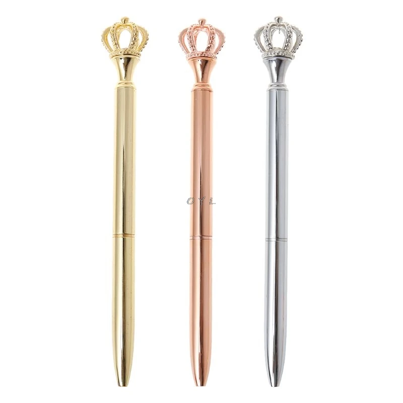 Exquisite Shining Crown Ballpoint Pen Crystal Diamond Writing Tool Office Supplies Student Stationery
Exquisite Shining Crown Ballpoint Pen Crystal Diamond Writing Tool Office Supplies Student Stationery