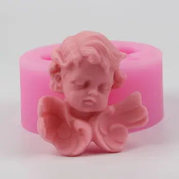 Silicone Mold 3D Baby Angel shape Handmade Soap Mold Fondant Cake decoration Silica Gel Mold Candle Aroma Stone Clay cement mold
Silicone Mold 3D Baby Angel shape Handmade Soap Mold Fondant Cake decoration Silica Gel Mold Candle Aroma Stone Clay cement mold