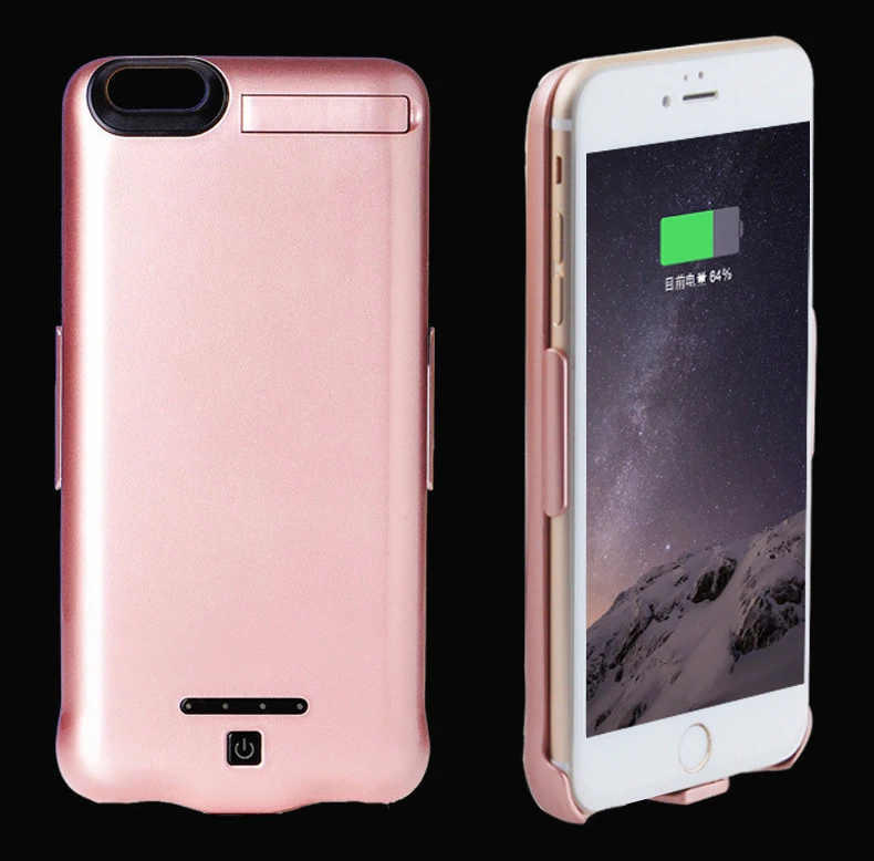 Charger case 10000mAh for iPhone 6 6S 6plus 6Splus 7 7plus Portable Ultra Thin Backshell wireless