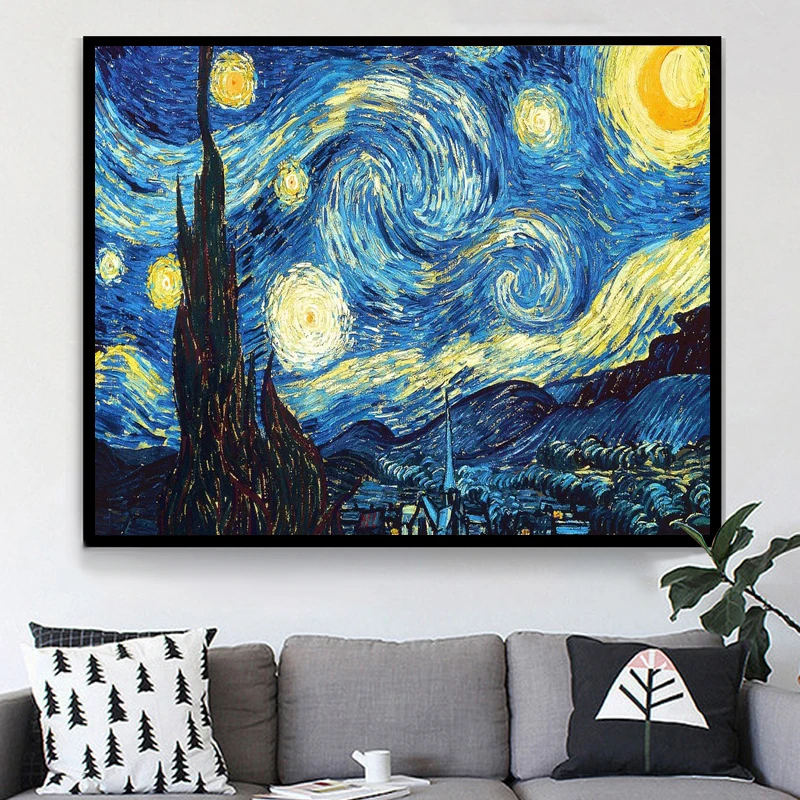 New DIY 5D Full Diamond Painting Embroidery Van Gogh Starry Night Cross Stitch kits Abstract Oil Painting Resin Craft Home Decor
New DIY 5D Full Diamond Painting Embroidery Van Gogh Starry Night Cross Stitch kits Abstract Oil Painting Resin Craft Home Decor