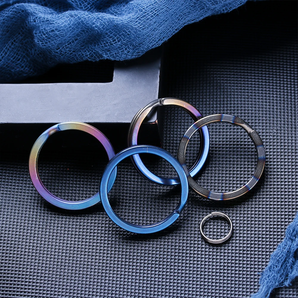 1/2 PCs Titanium Alloy EDC Key Chain Outdoor Portable Keyring Buckle Key Ring Circle Clip Key Holder Camping Travel Hanging Tool
1/2 PCs Titanium Alloy EDC Key Chain Outdoor Portable Keyring Buckle Key Ring Circle Clip Key Holder Camping Travel Hanging Tool