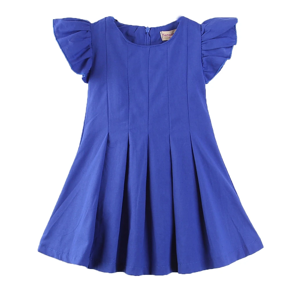 Kids Baby Girls Wholesale Casual Pleated Dresses Summer Clothes Children Girl Denim Dark Blue Leisure Ruched Dress Holiday Wear
Kids Baby Girls Wholesale Casual Pleated Dresses Summer Clothes Children Girl Denim Dark Blue Leisure Ruched Dress Holiday Wear