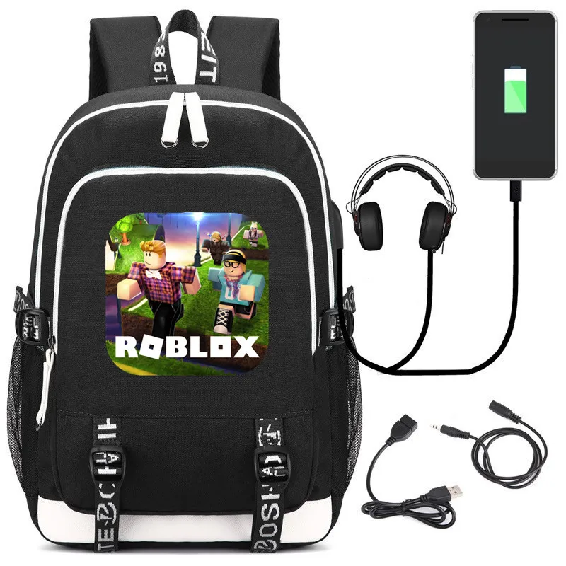 DENGPAO roblox laptop black backpack USB school bags for teenagers boys girls child fashion cute bookbag children's satchel 
DENGPAO roblox laptop black backpack USB school bags for teenagers boys girls child fashion cute bookbag children's satchel