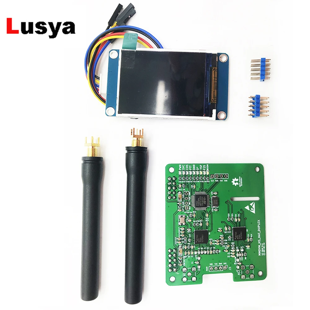 MMDVM DUPLEX hotspot Support P25 DMR YSF NXDN DMR SLOT 1 and SLOT 2 with 2.2 inch TFT OLED Screen for Raspberry pi
MMDVM DUPLEX hotspot Support P25 DMR YSF NXDN DMR SLOT 1 and SLOT 2 with 2.2 inch TFT OLED Screen for Raspberry pi
