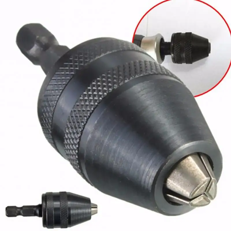 High Quality 0.6-8 mm Clamping range Driver Tool Accessories Keyless Adapter Impact Hex Shank Drill Chuck
High Quality 0.6-8 mm Clamping range Driver Tool Accessories Keyless Adapter Impact Hex Shank Drill Chuck