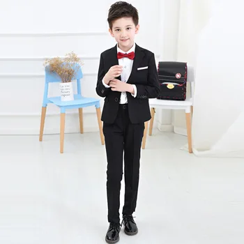 4Pcs Boys suits for weddings Kids Prom Suits Black/White Wedding Suits for Boys Tuxedo Children Clothing Set Boy Formal Costume
4Pcs Boys suits for weddings Kids Prom Suits Black/White Wedding Suits for Boys Tuxedo Children Clothing Set Boy Formal Costume