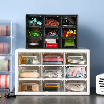 Multilayer stationery transparent storage box mini cute female drawer desktop plastic small office cabinets LM7181540
Multilayer stationery transparent storage box mini cute female drawer desktop plastic small office cabinets LM7181540
