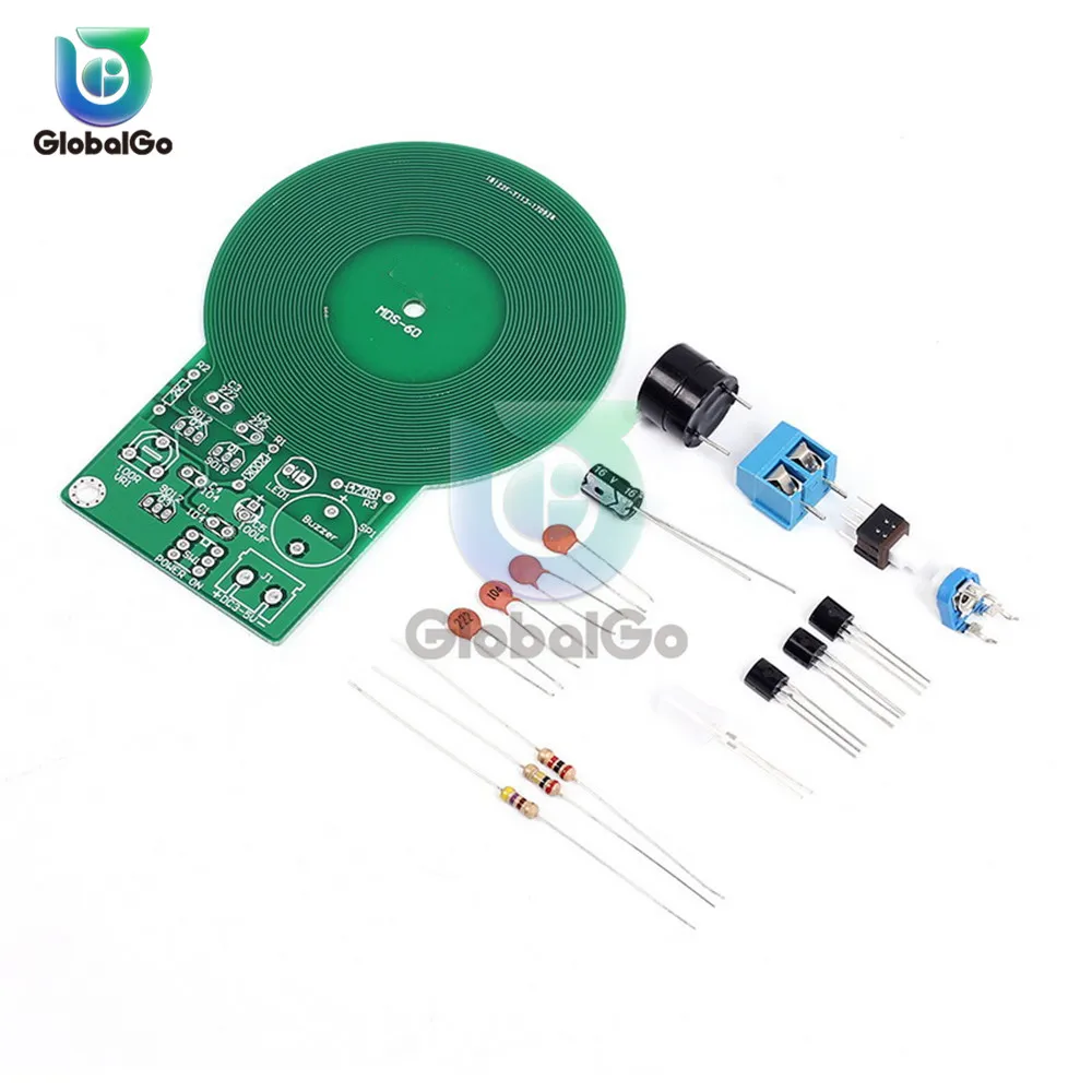 DC 3V-5V 60mm Metal Detector Electronic Non-contact Sensor Board Module AA Battery Case Diy Tool
DC 3V-5V 60mm Metal Detector Electronic Non-contact Sensor Board Module AA Battery Case Diy Tool