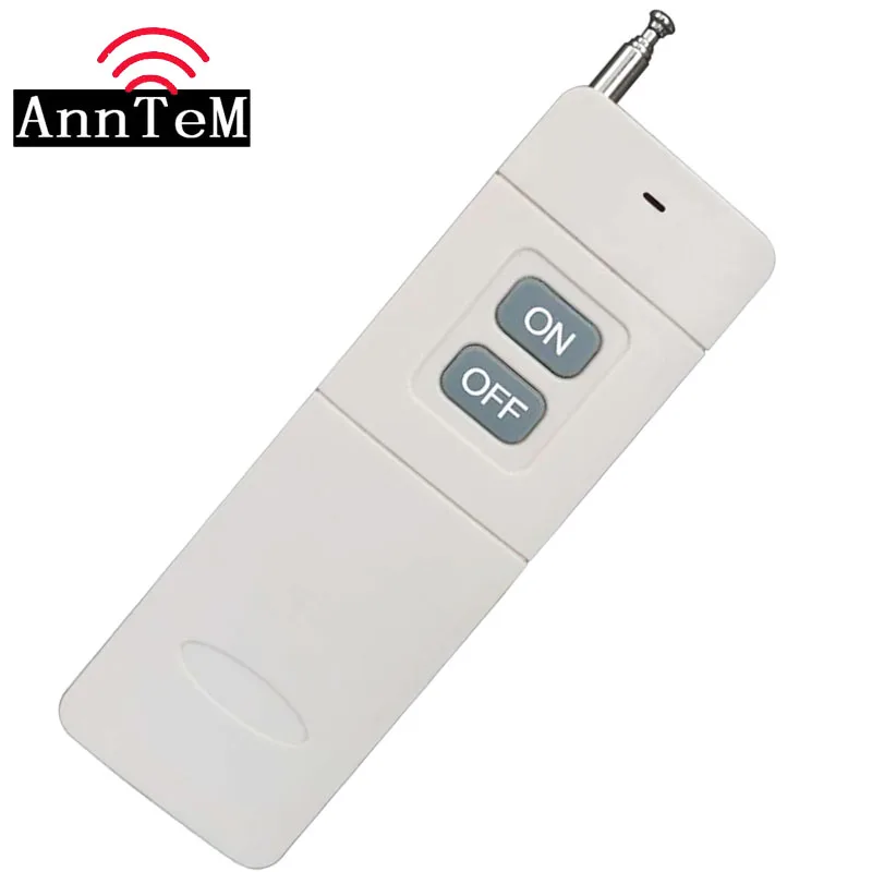 ANNTEM 3000m Remote Control 2 Button Transmitter Long Range Distance Remote Transmitter Big Button 315/433Mhz TX
ANNTEM 3000m Remote Control 2 Button Transmitter Long Range Distance Remote Transmitter Big Button 315/433Mhz TX
