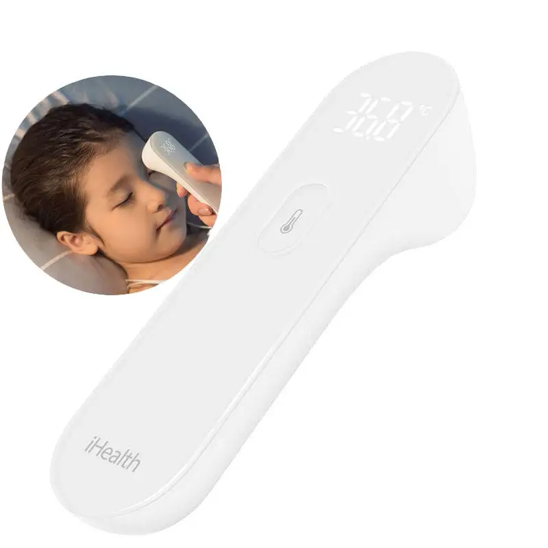XIAOMI iHealth LED Non Contact Digital Infrared Forehead Thermometer Body Thermometer for Baby Kids Adults Elders
XIAOMI iHealth LED Non Contact Digital Infrared Forehead Thermometer Body Thermometer for Baby Kids Adults Elders
