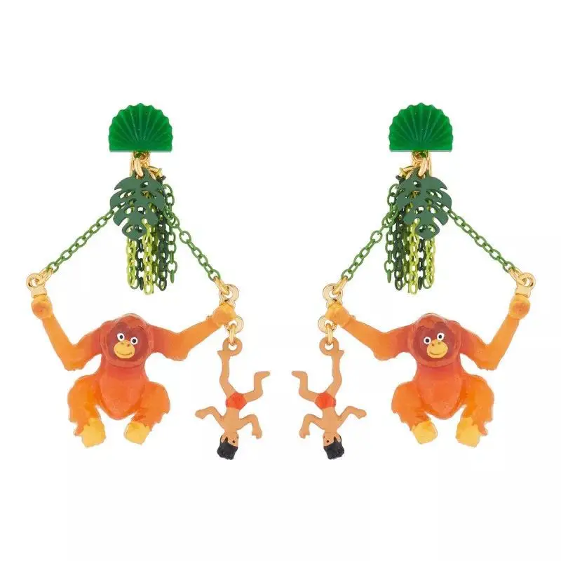 2019 Amybaby Handmade Enamel Glaze Forest Little Boy Gorilla Womens Drop Earrings Jewelry For Party
2019 Amybaby Handmade Enamel Glaze Forest Little Boy Gorilla Womens Drop Earrings Jewelry For Party