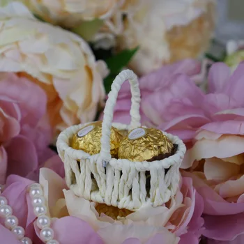romantic Bridal Wedding and party creative personality flower basket candy boxes handbag shape candy box gift boxes
romantic Bridal Wedding and party creative personality flower basket candy boxes handbag shape candy box gift boxes