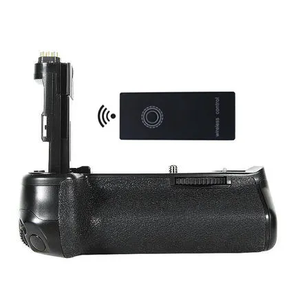 BG-E21 Battery Grip with 2.4G wireless remote control for Canon EOS 6D Mark II 6D Mark 2.
BG-E21 Battery Grip with 2.4G wireless remote control for Canon EOS 6D Mark II 6D Mark 2.
