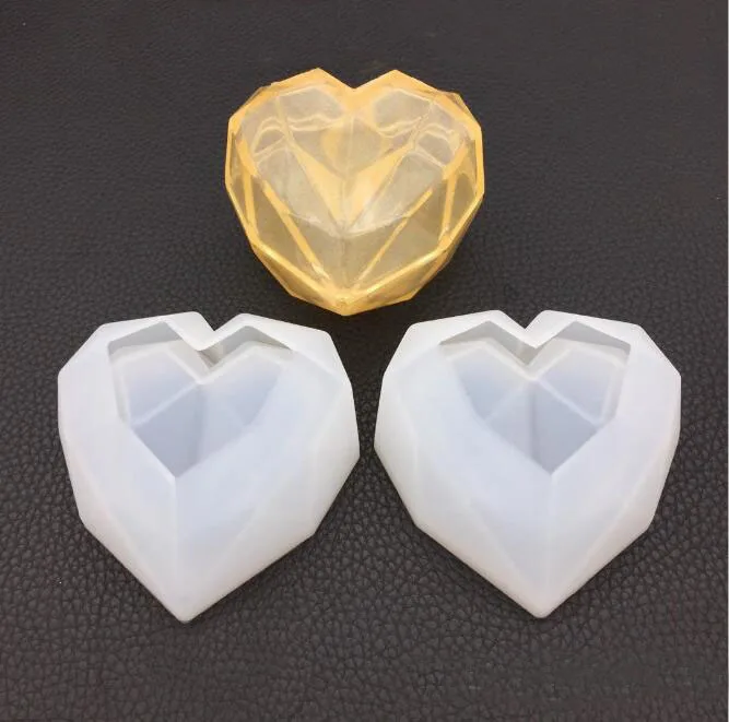 2019 Новый DIY Кристалл эпоксидная геометрия коробка для хранения любви пластырь