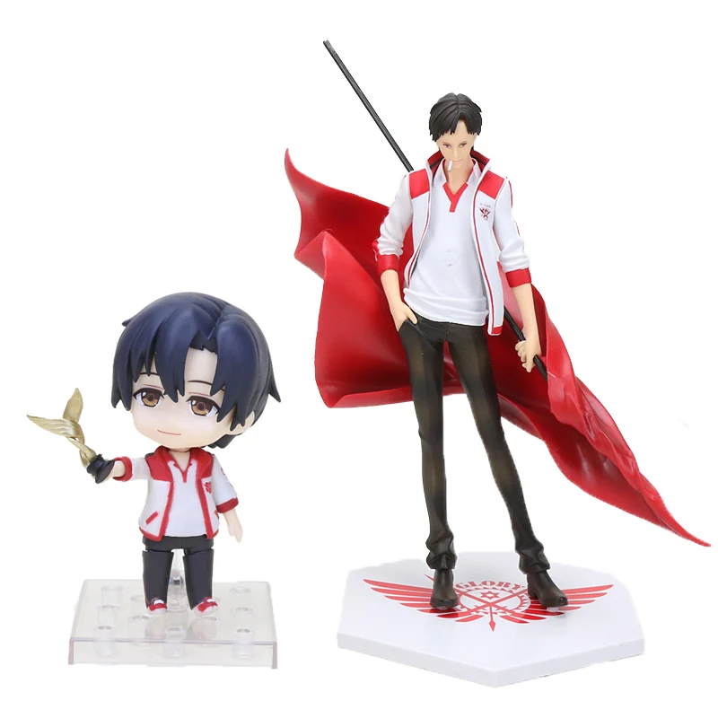 10cm Game The Master of Skill The King's Avatar Glory Ye Xiu Qversion 940 Nendoroid figur PVC Model Collection Toys
10cm Game The Master of Skill The King's Avatar Glory Ye Xiu Qversion 940 Nendoroid figur PVC Model Collection Toys