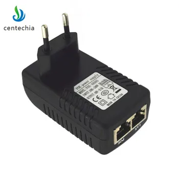 Centechia PoE Injector DC 24V 1A Power over Ethernet IEEE802.3af/at Power Adapter for PoE IP Camera Wifi AP VoIP EU Plug
Centechia PoE Injector DC 24V 1A Power over Ethernet IEEE802.3af/at Power Adapter for PoE IP Camera Wifi AP VoIP EU Plug