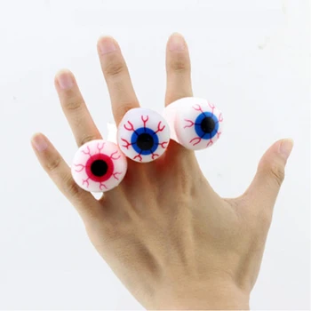 Finger Rings Light Up Party Favors Freaky Accessories Halloween Luminous Terror Eyeball Spider LED Flash Kids Lamp Toy
Finger Rings Light Up Party Favors Freaky Accessories Halloween Luminous Terror Eyeball Spider LED Flash Kids Lamp Toy