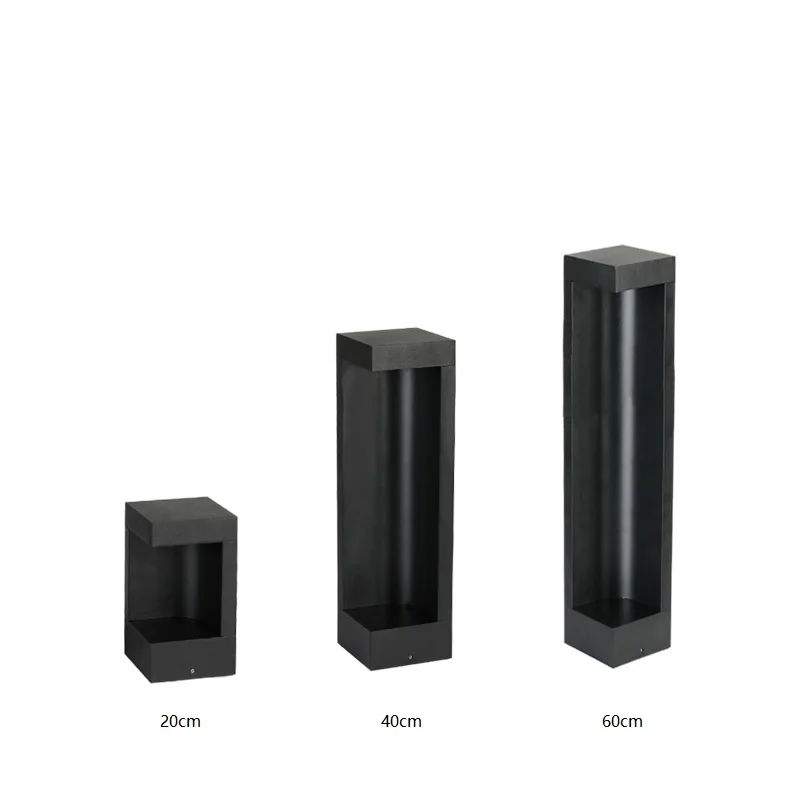 10W Rain-Proof LED Garden Post Light / Sealed Aluminum Body / Bollard in Black Finish
10W Rain-Proof LED Garden Post Light / Sealed Aluminum Body / Bollard in Black Finish
