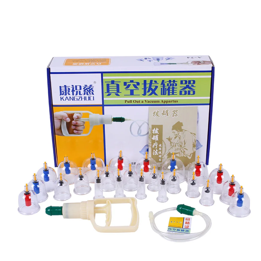 24Pcs Massage Vacuum Cupping Set Thicker Magnetic Therapy Aspirating Cupping Cans Acupuncture Massage Suction Cup With Tube
24Pcs Massage Vacuum Cupping Set Thicker Magnetic Therapy Aspirating Cupping Cans Acupuncture Massage Suction Cup With Tube