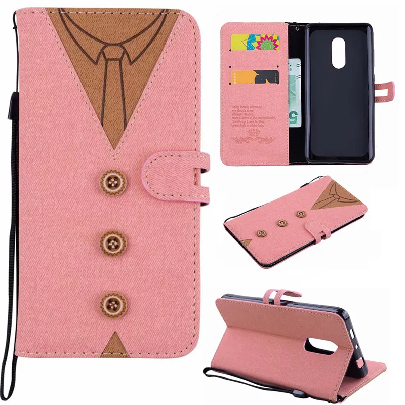 For Coque Xiaomi Redmi 5 Case Cover Luxury Flip Canvas Leather Soft TPU Wallet Phone Cases For Fundas Xiaomi Redmi 5 Plus With lanyard case2