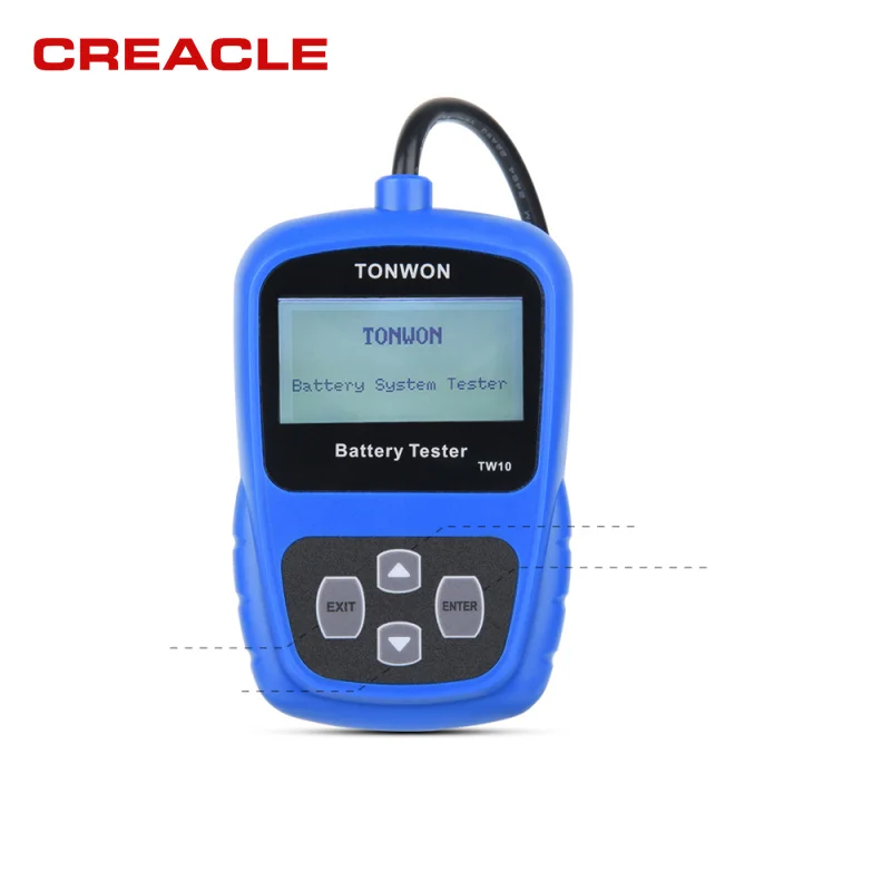 2018 Hot Sale TONWON TW10 Universal 12V Car Battery System Tester Auto Battery Voltage Meter Vehicle Battery Analyzer ODB2
2018 Hot Sale TONWON TW10 Universal 12V Car Battery System Tester Auto Battery Voltage Meter Vehicle Battery Analyzer ODB2