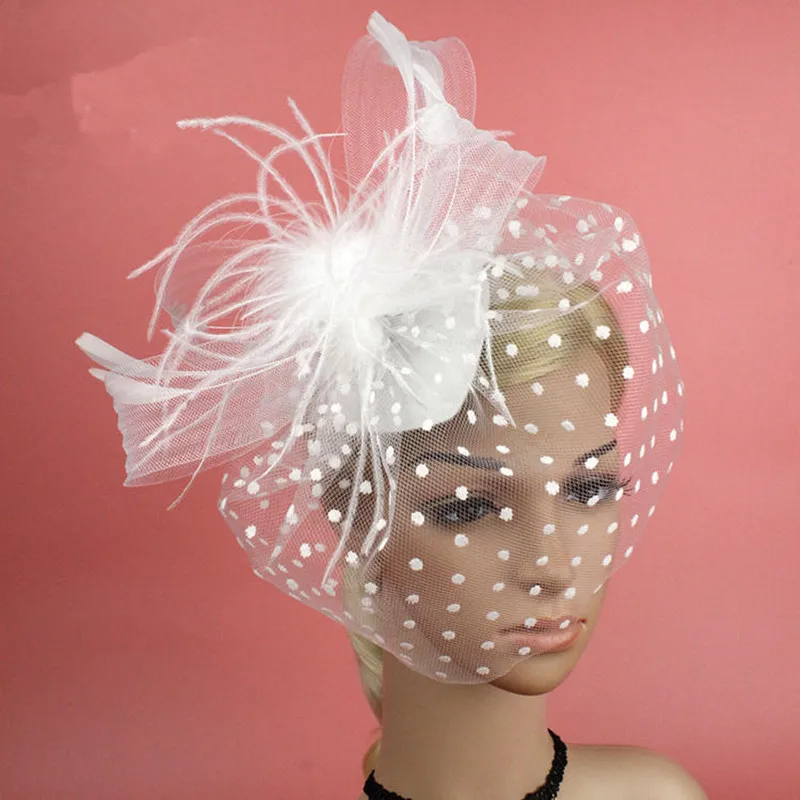 New Women Girls Vintage Feather Hairpins Veil Top Hat Hair Clips Headwear Hair Accessory Party Favor Wedding
New Women Girls Vintage Feather Hairpins Veil Top Hat Hair Clips Headwear Hair Accessory Party Favor Wedding