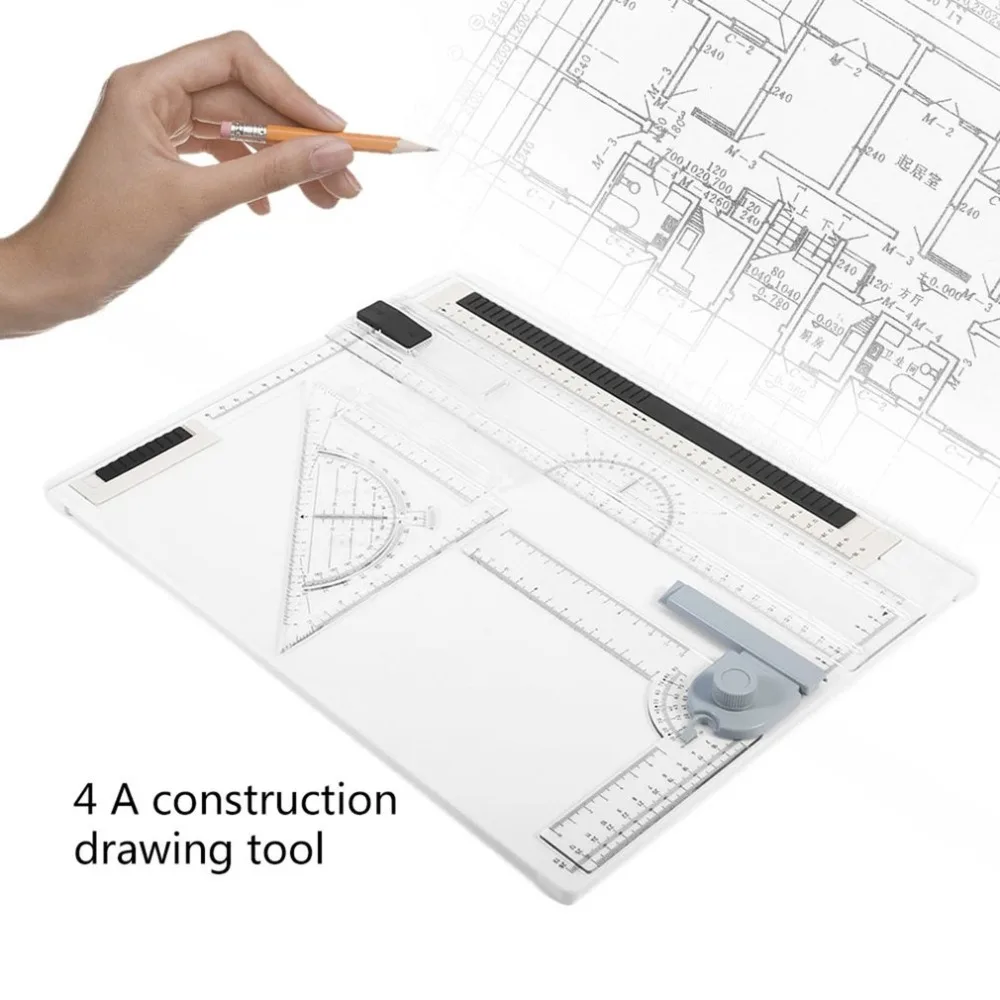 38*30cm A4 Rapid Portable College Long Straight Drawing Board Office Graphic Designs Work Drafting With Full L Straightedge
38*30cm A4 Rapid Portable College Long Straight Drawing Board Office Graphic Designs Work Drafting With Full L Straightedge
