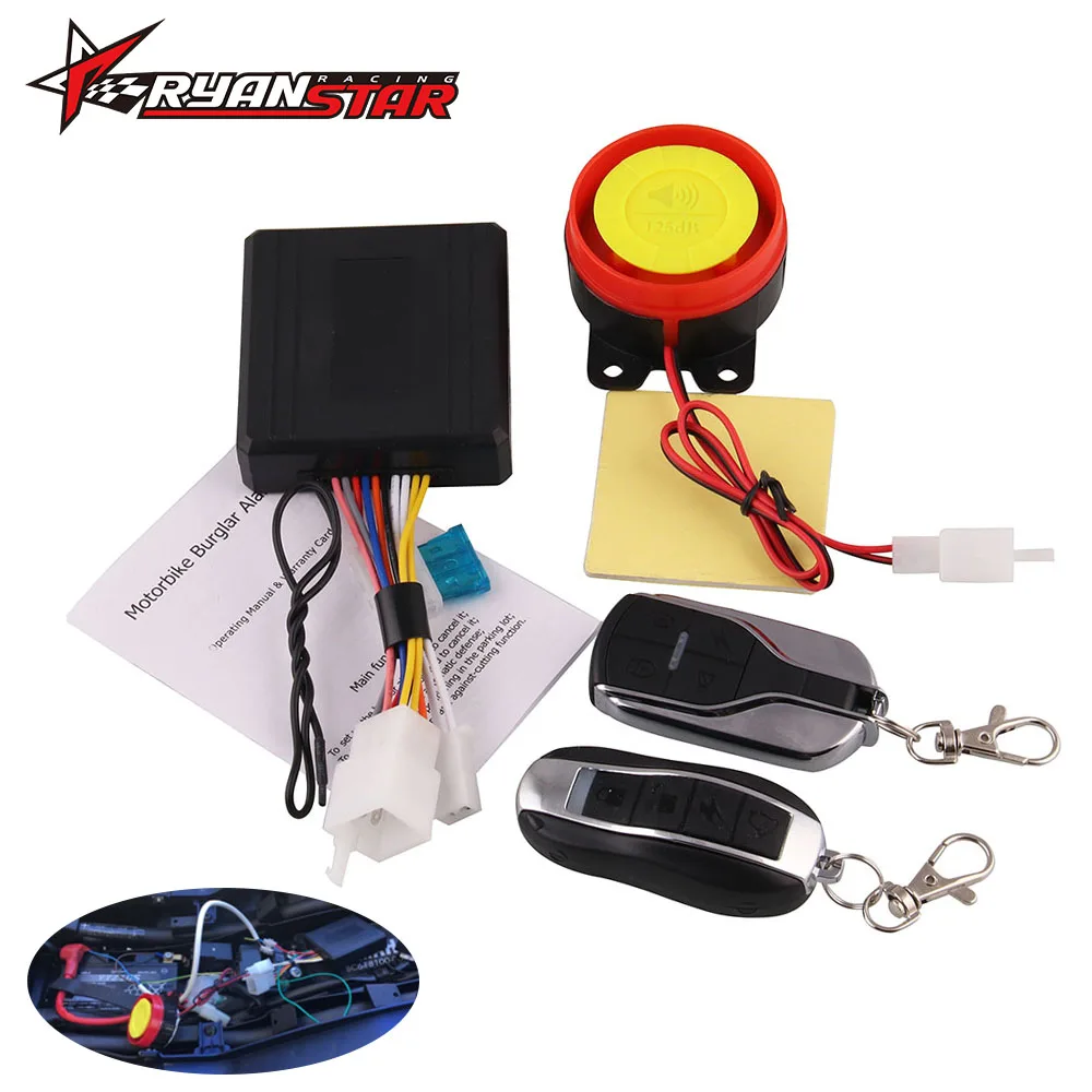 Motorcycle Alarm System Anti-theft Security Alarm Scooter Moto Remote Control Engine Start Alarme Moto Speake Universal
Motorcycle Alarm System Anti-theft Security Alarm Scooter Moto Remote Control Engine Start Alarme Moto Speake Universal