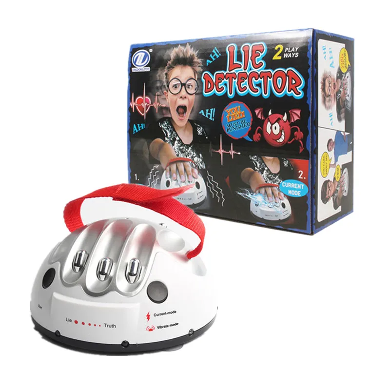 Polygraph Test Tricky Funny Toys Micro Electric Shock Lie Detector Party Joke Polygraph Adjustable Adults Truth Testing Game Toy
Polygraph Test Tricky Funny Toys Micro Electric Shock Lie Detector Party Joke Polygraph Adjustable Adults Truth Testing Game Toy