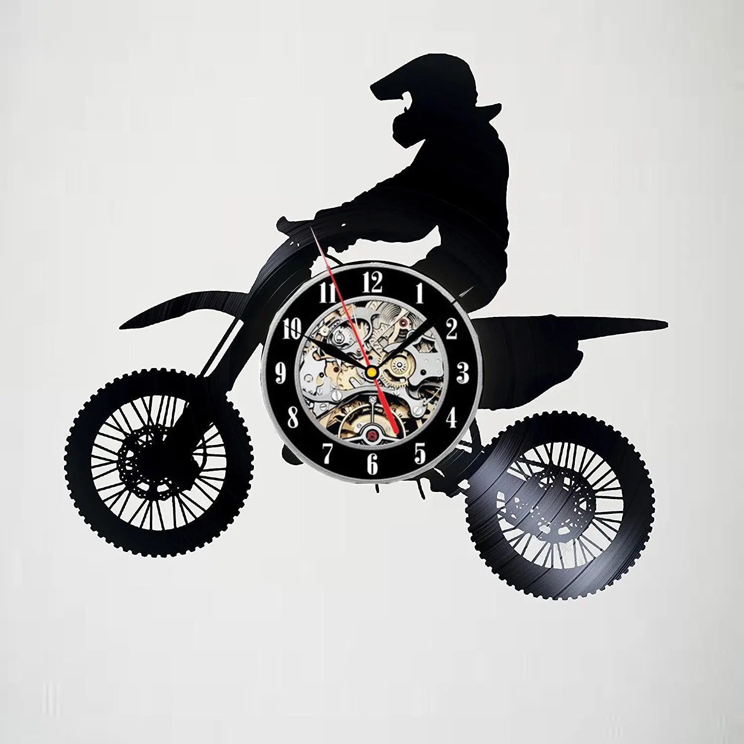 Digital Wall Clock Modern Design Off-Road Motocycles Clocks 3D Stickers Vinyl Record Wall Watch Home Decor Silent 12 inch
Digital Wall Clock Modern Design Off-Road Motocycles Clocks 3D Stickers Vinyl Record Wall Watch Home Decor Silent 12 inch