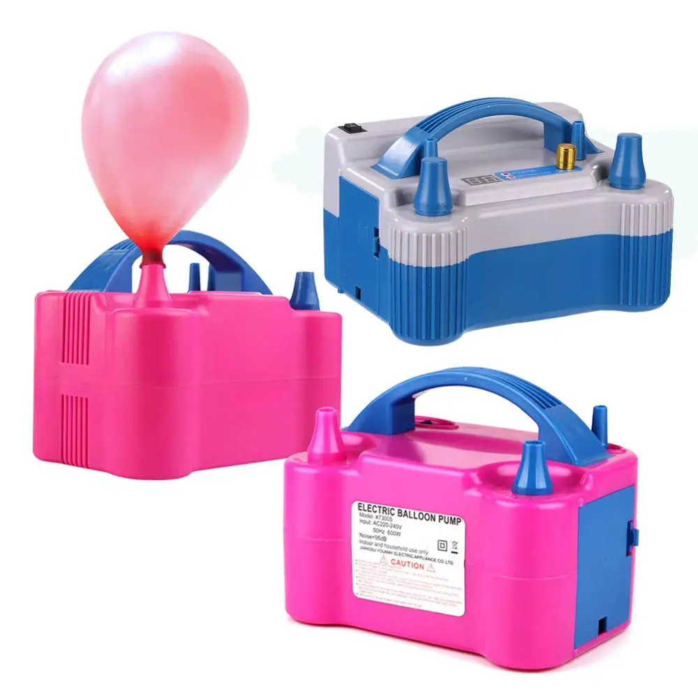 Portable Electric Air Balloon Inflator Blower Pump Double Hole High Voltage Balloons Inflator Machine Party Supplies
Portable Electric Air Balloon Inflator Blower Pump Double Hole High Voltage Balloons Inflator Machine Party Supplies