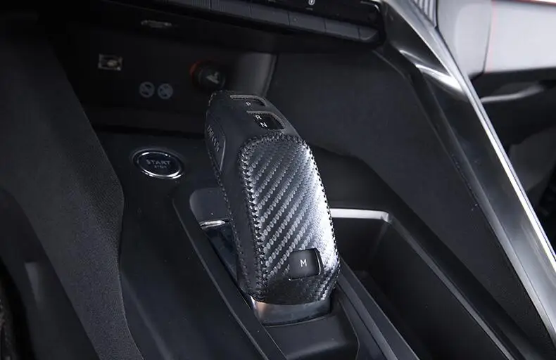 Кожаный чехол для ручки переключения передач Чехол подходит GT 2016 2019 Peugeot