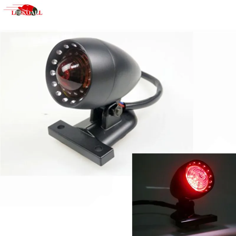 New Universal LED Motorcycle Tail Light Rear Stop Brake Running License Plate Light For Honda Yamaha Suzuki Kawasaki Cafe Racer
New Universal LED Motorcycle Tail Light Rear Stop Brake Running License Plate Light For Honda Yamaha Suzuki Kawasaki Cafe Racer