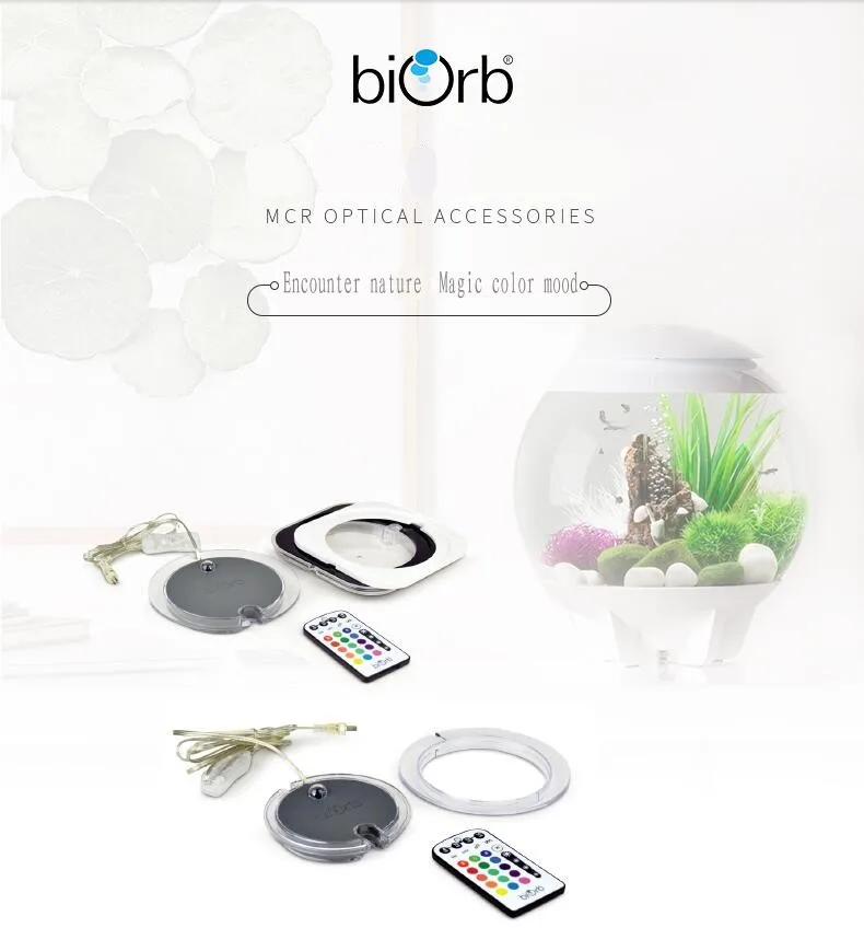 biorb fish tank lighting lamp LED intelligent lighting moonlight lamp British original colorful remote control lamp
biorb fish tank lighting lamp LED intelligent lighting moonlight lamp British original colorful remote control lamp
