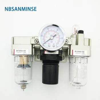 Air Filter Regulator Lubrication 1/8 1/4 3/8 1/2 3/4 1 AC2000 Three units combination Air compressor Parts NBSANMINSE
Air Filter Regulator Lubrication 1/8 1/4 3/8 1/2 3/4 1 AC2000 Three units combination Air compressor Parts NBSANMINSE