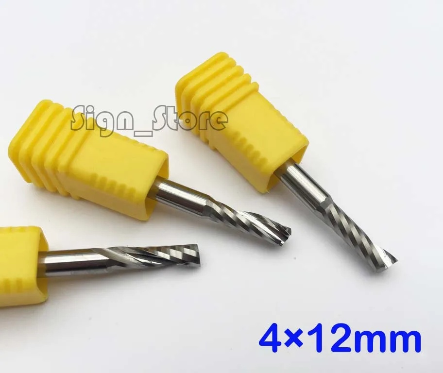 5pcs Shank 4mm Carbide CNC Router Bits Single Flute Aluminum Copper End Milling Tools 4 X 12mm New
5pcs Shank 4mm Carbide CNC Router Bits Single Flute Aluminum Copper End Milling Tools 4 X 12mm New