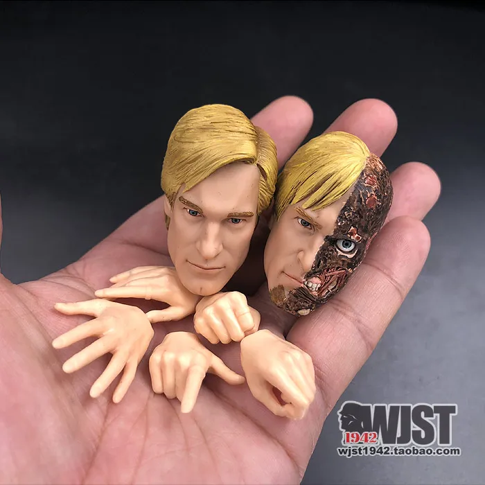 Medicom 1/6 Batman Dark Knight Two-faced Double Head Sculpture with Hand Type
Medicom 1/6 Batman Dark Knight Two-faced Double Head Sculpture with Hand Type