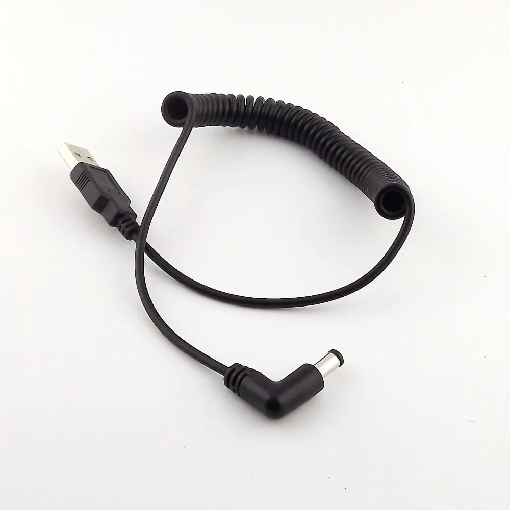 10pcs USB 2.0 Male to DC Power 5.0mm x 3.0mm Angled Coiled Spiral Connector Cable 5ft
10pcs USB 2.0 Male to DC Power 5.0mm x 3.0mm Angled Coiled Spiral Connector Cable 5ft