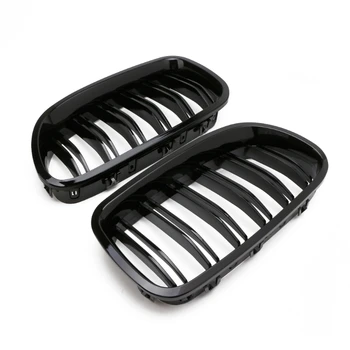 New Gloss Black Kidney Grill Racing Grille Dual Line For BMW F10 F11 F18 5 Series M5
New Gloss Black Kidney Grill Racing Grille Dual Line For BMW F10 F11 F18 5 Series M5