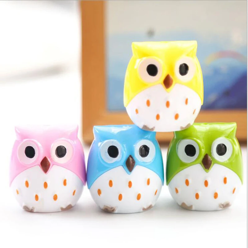 Children's Stationery Creative Cute Cartoon Owl Pencil Sharpener Animal Modeling Sharpener Child Student Gift 1pc (Color Random)
Children's Stationery Creative Cute Cartoon Owl Pencil Sharpener Animal Modeling Sharpener Child Student Gift 1pc (Color Random)