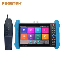 7 pouces H.265 4K caméra IP testeur CCTV moniteur testeur de caméra analogique support intégré wifi TDR UTP RJ45 câble test testeur cctv(China)