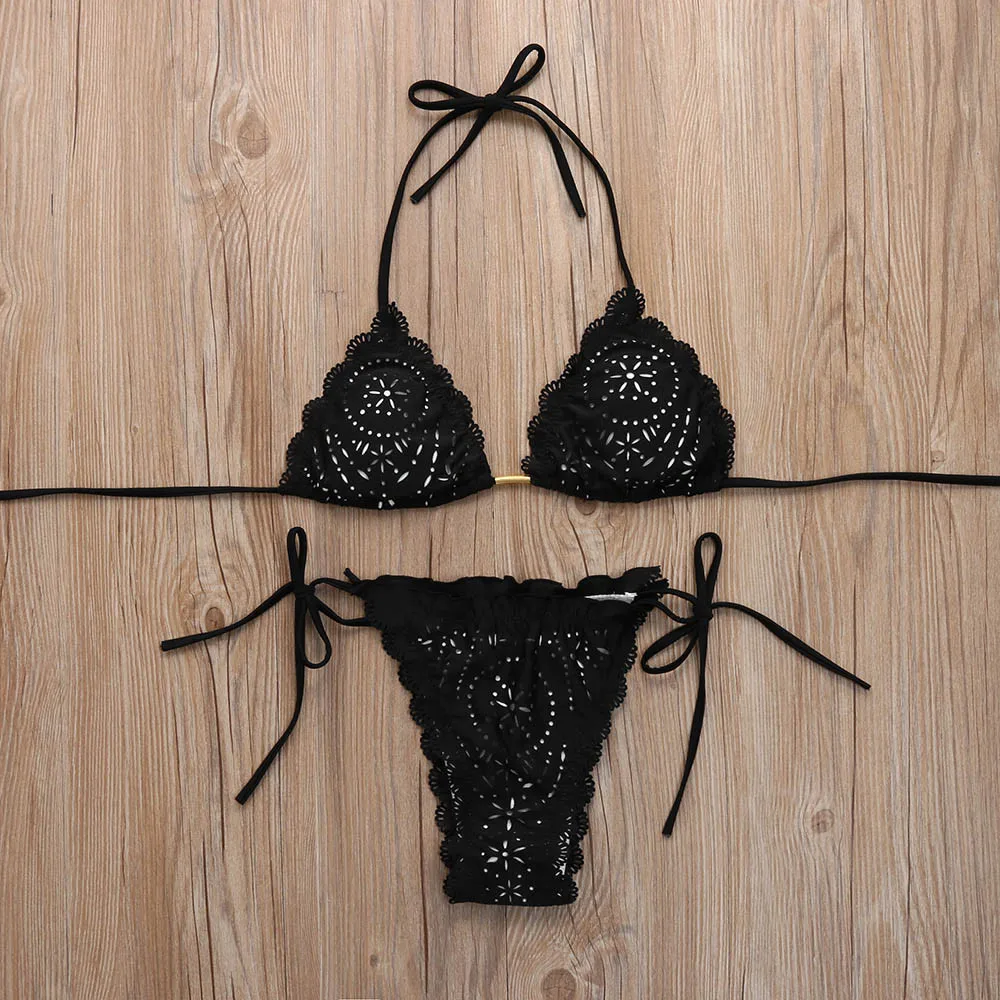 Womail Sexy Women Lace Bikini Set Openwork High Waist Swimsuit Swimwear Beachwear Bathing Suit 1PC I301227
Womail Sexy Women Lace Bikini Set Openwork High Waist Swimsuit Swimwear Beachwear Bathing Suit 1PC I301227