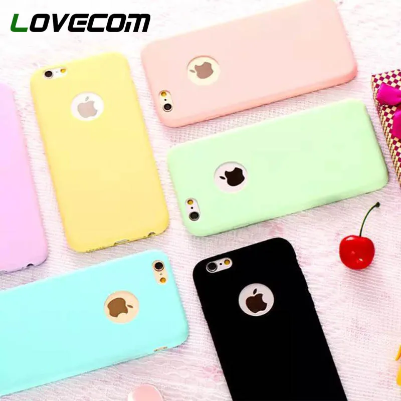 LOVECOM Candy Colors Soft TPU Phone Back Cases For iPhone XR XS Max X 5 5S SE 6 6S 7 Plus Coque with logo window High Quality
LOVECOM Candy Colors Soft TPU Phone Back Cases For iPhone XR XS Max X 5 5S SE 6 6S 7 Plus Coque with logo window High Quality