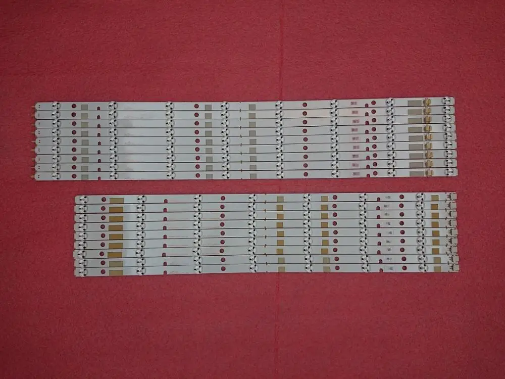 New Kit 18 PCS LED backlight strip for TOSHIBA 55L7453D SVT550AA0_REV04_R L Type 130710 E306084
New Kit 18 PCS LED backlight strip for TOSHIBA 55L7453D SVT550AA0_REV04_R L Type 130710 E306084