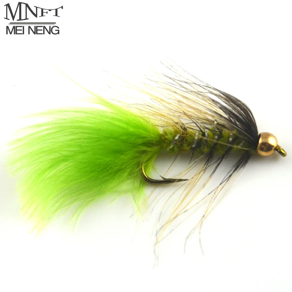 MNFT 10PCS/Pack Goldhead Trout Fishing Flies, Fishing Lures, Size 10# Barbed Hooks - Bead Head Fishing Flies
MNFT 10PCS/Pack Goldhead Trout Fishing Flies, Fishing Lures, Size 10# Barbed Hooks - Bead Head Fishing Flies