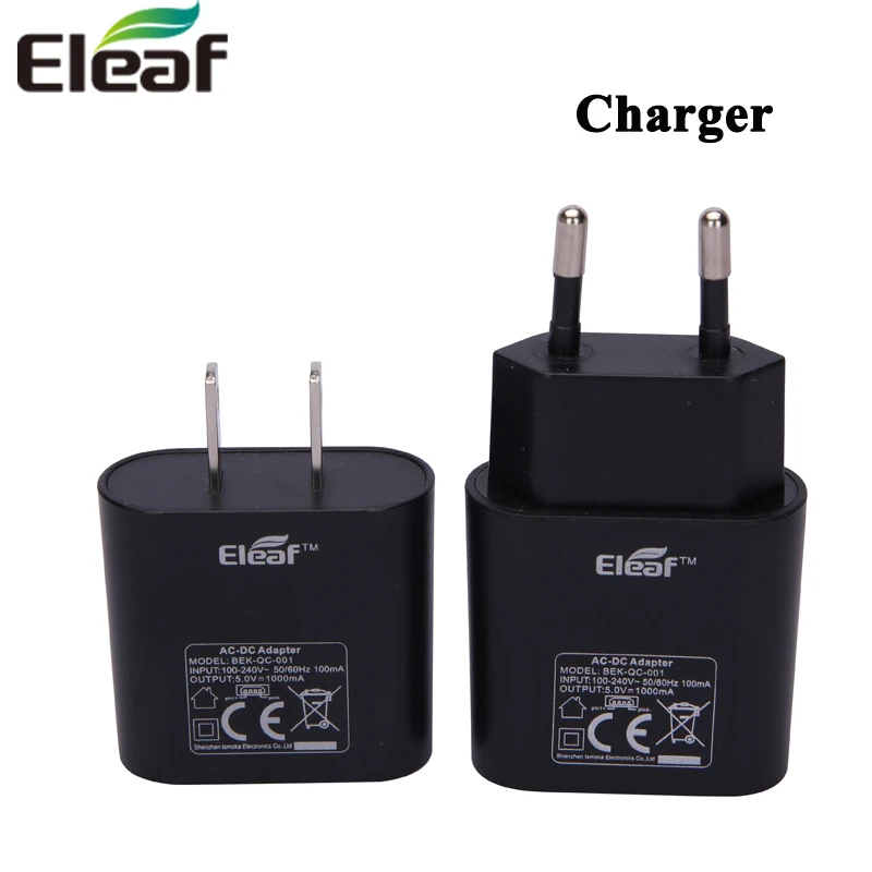 Original Eleaf iStick USB Wall Adapter US and EU Charger for Eleaf iStick Box MOD Electronic Cigarette Accessory
Original Eleaf iStick USB Wall Adapter US and EU Charger for Eleaf iStick Box MOD Electronic Cigarette Accessory